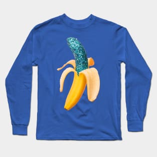 Glitter banana Long Sleeve T-Shirt